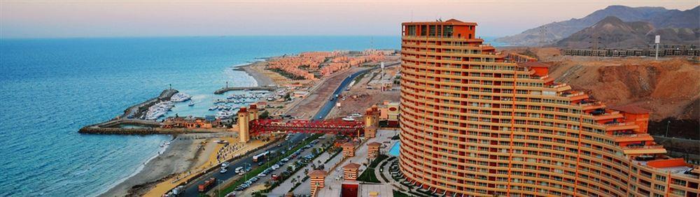 Porto Sokhna Pyramids Apartments Powered By Amer-Group Family Only Ain Sukhna Exteriör bild